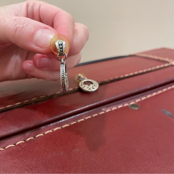 Brighton earrings Silver dangle - Picture 2 of 3